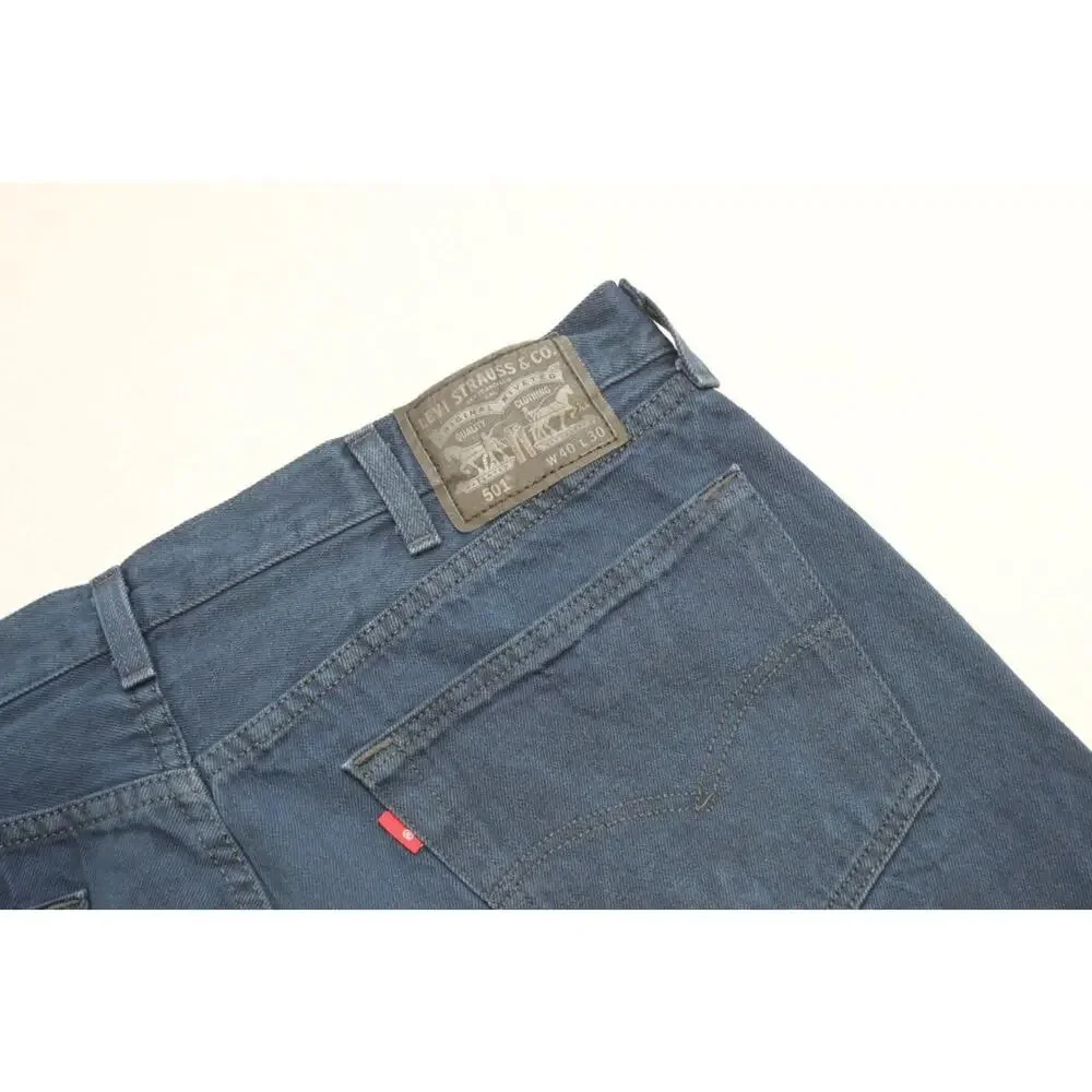 Vintage‎ Levis 501 Double XX Straight Blue Button Fly Jeans Mens Sz 40 x 30